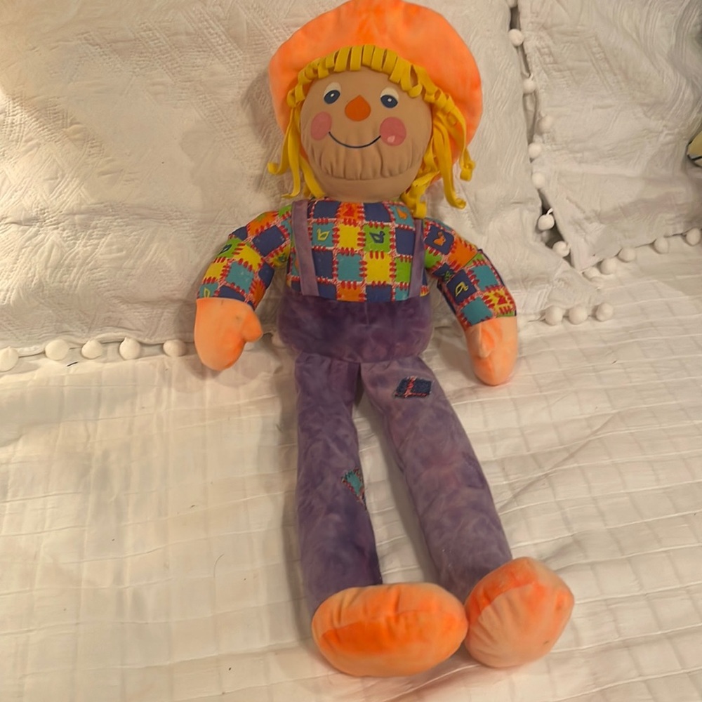 Halloween scarecrow plush toy